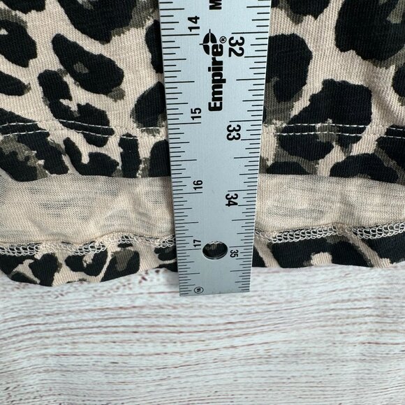 Lot of 2 Sanctuary Animal Print T-Shirt Dresses‎ Women's Size Small Cream/Beige - Picture 10 of 16